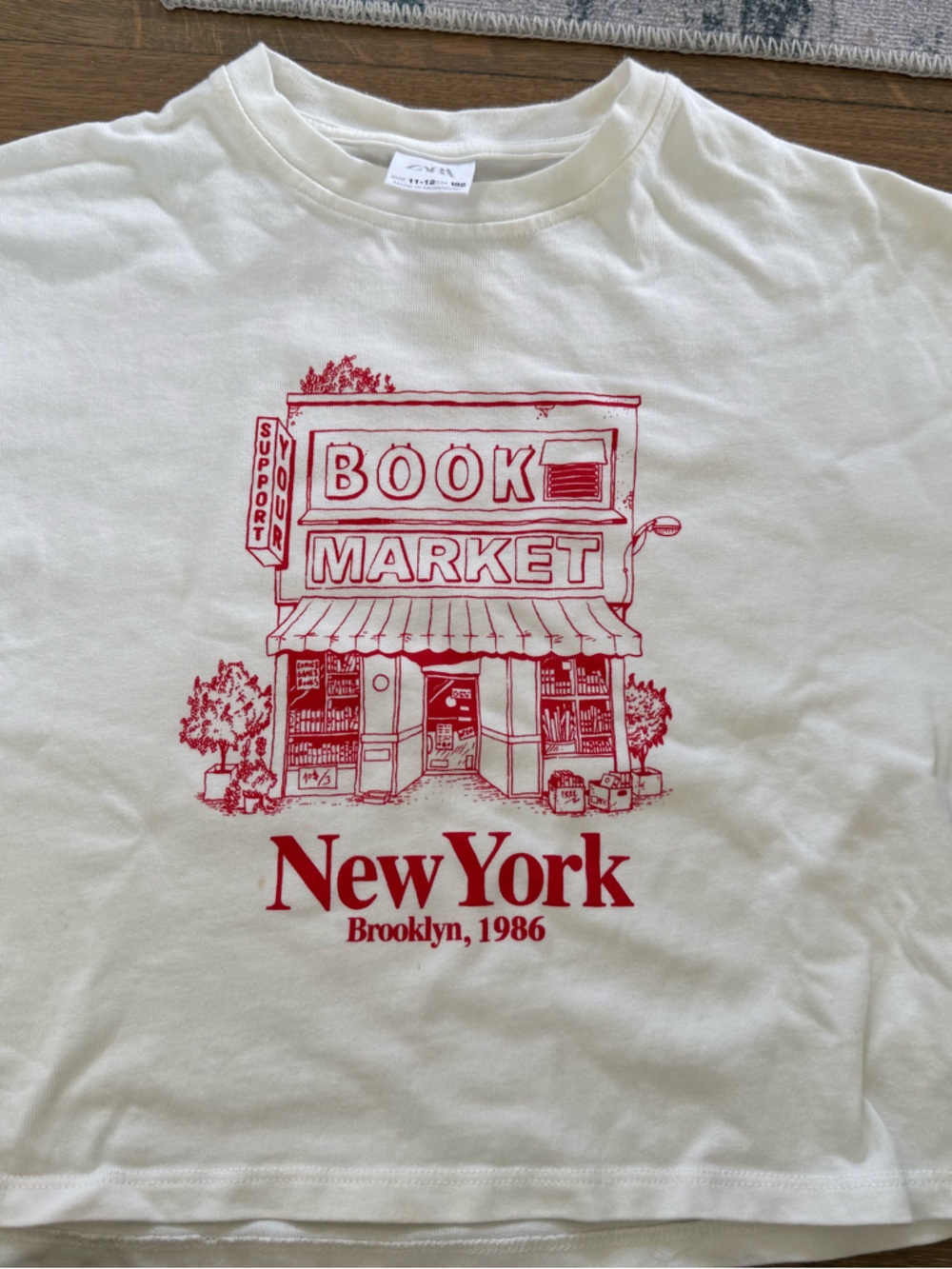 Girls Zara Graphic New York T